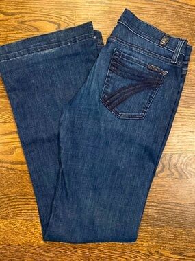 7 For All Man Kind Tailorless DOJO Jeans size 27